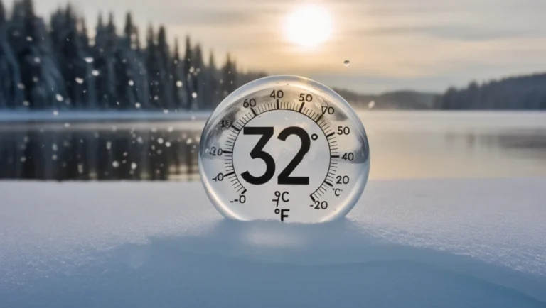 The Magic of 32 Degrees: A Temperature That Shapes Our World