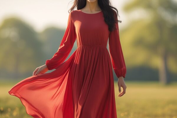 Red Maxi Dress
