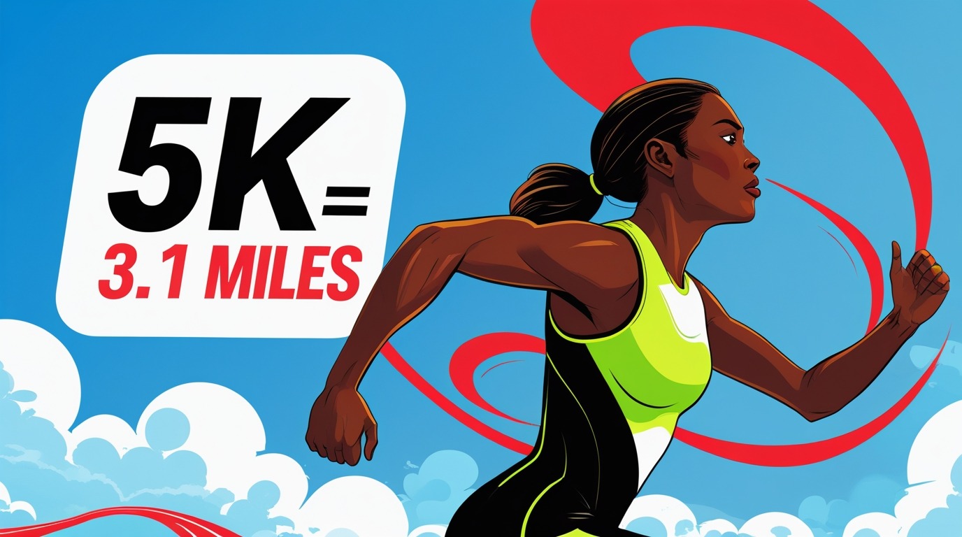 how many miles is a 5k