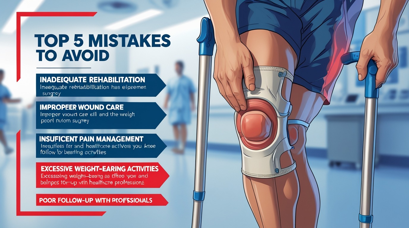 Top 5 Mistakes After Knee Replacement